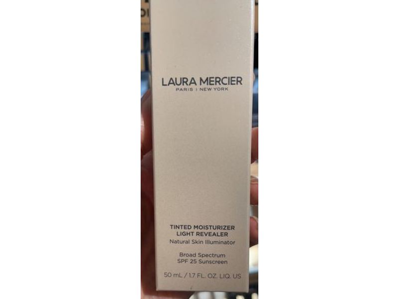 Laura Mercier Tinted Moisturizer, Light Revealer, 4W1 Tawny, SPF 25, 1.7 fl oz/50 mL