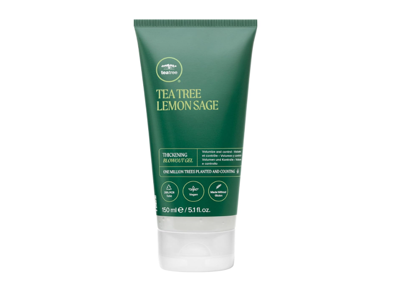 Tea Tree Lemon Sage Thickening Blowout Gel, 5.1 fl oz/150 mL