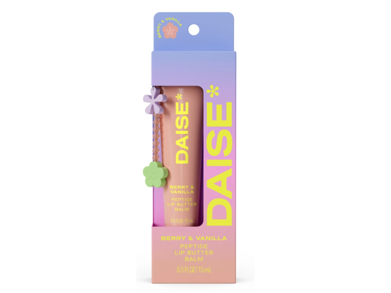 Daise Peptide Lip Butter Balm, Berry & Vanilla, 0.5 fl oz/15 mL
