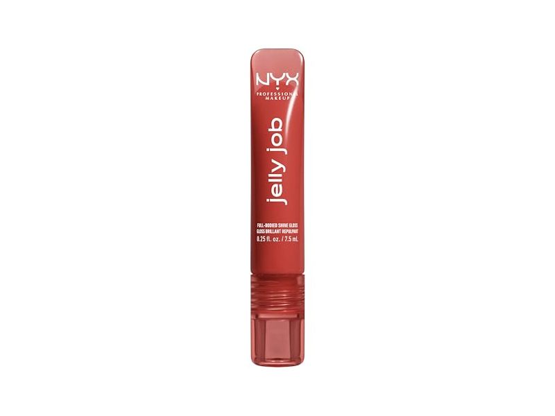 NYX Professional Makeup Jelly Job Lip Gloss, Jelly Filled, 0.25 fl oz/7.5 mL