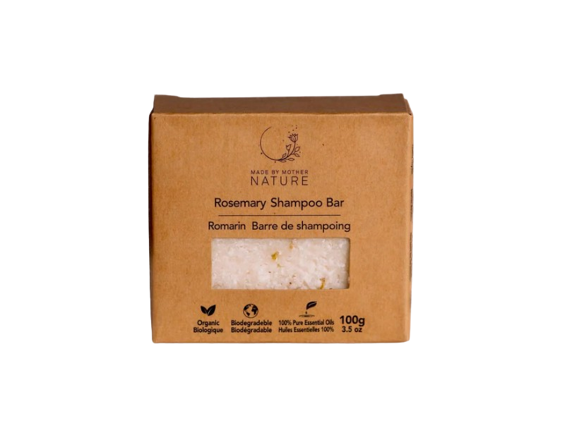 Made By Mother Nature Shampoo Bar, Rosemary, 3.5 oz/100 g