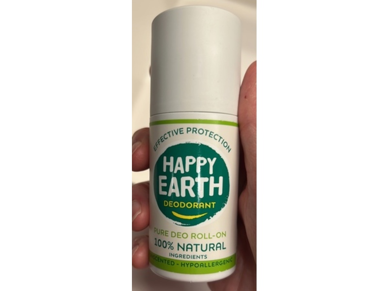 Happy Earth Deodorant Roll-On, 75 mL