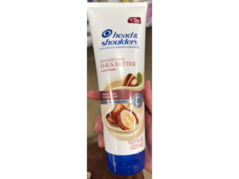 Head & Shoulders Conditioner, Shea Butter, 10.9 fl oz/325 mL