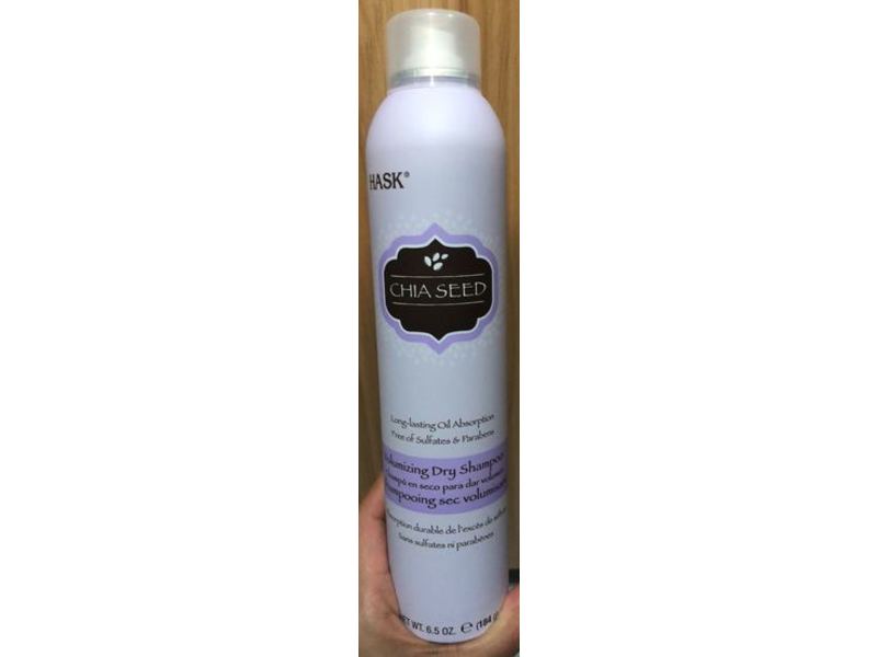 Hask Volumizing Dry Shampoo, Chia Seed, 6.5 oz/184 g