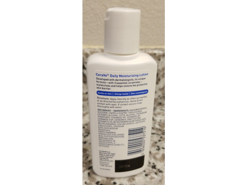 CeraVe Daily Moisturizing Lotion, 3 fl oz/87 mL