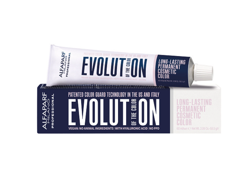 Alfaparf Milano Evolution Of The Color Long Lasting Permanent Color, 7 Rubio Medio, 2.06 fl oz/60 mL
