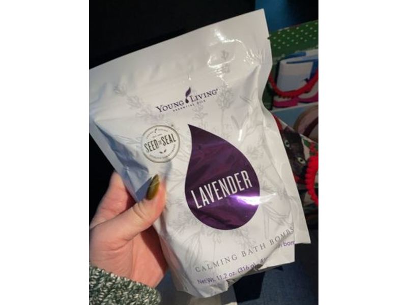 Young Living Calming Bath Bombs, Lavender, 11.2 oz/316 g