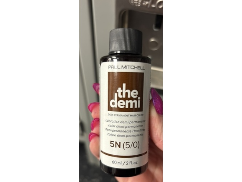 Paul Mitchell The Demi Permanent Hair Color, 5N(5/0), 2 fl oz/60 mL