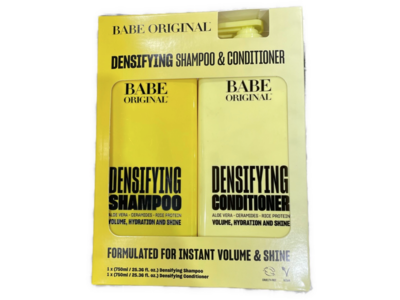 Babe Original Densifying Shampoo & Conditioner, 25.36 fl oz/750 mL