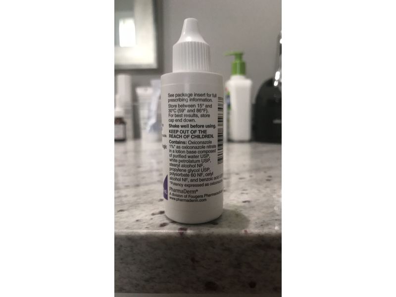 Oxistat (oxiconazole nitrate) Lotion, 1% Pharmaderm (RX)