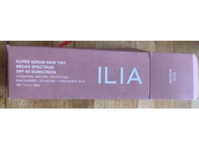 ILIA Super Serum Skin Tint Broad Spectrum SPF40, Kokkini St 12, 1 fl oz/30 mL