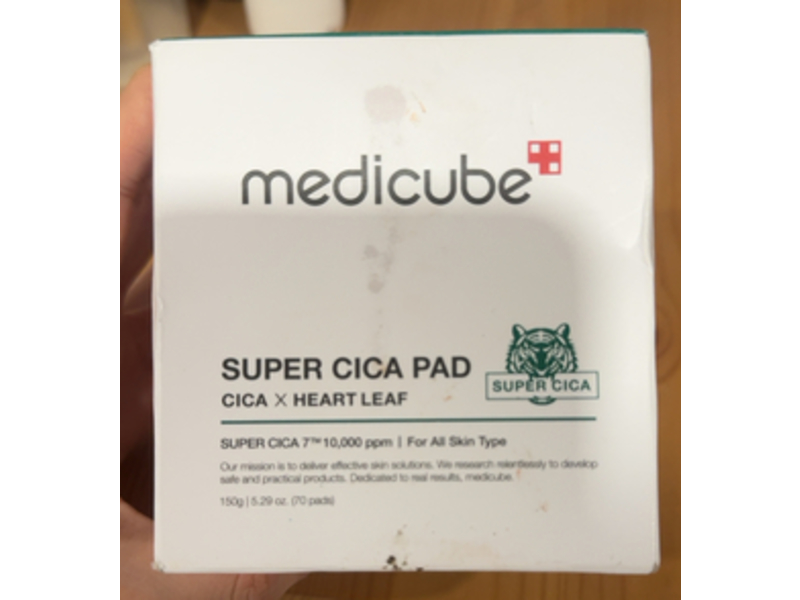 Medicube Super Cica Pads, 5.29 oz/150 g, 70 Count
