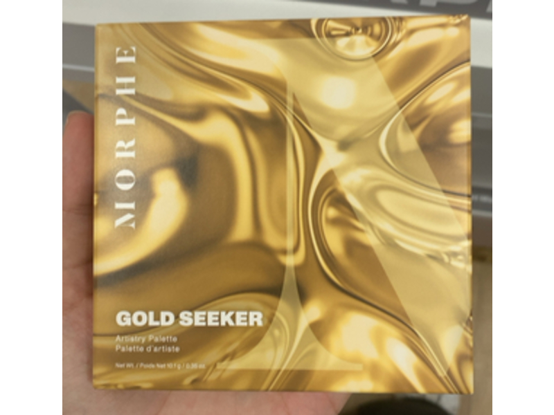 Morphe Artistry Palette, Gold Seeker, 0.35 oz/10.1 g