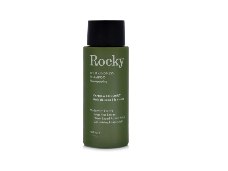 Rocky Wild Kindness Shampoo, Vanilla Coconut, 12.1 fl oz/360 mL