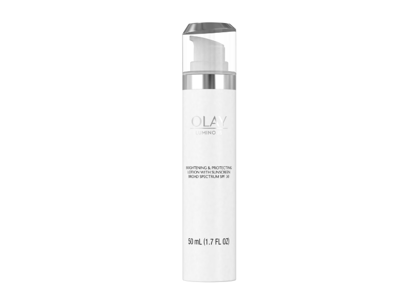 Olay Luminous Brightening & Protecting Sunscreen Lotion, SPF 30, 1.7 fl oz/ 50 mL
