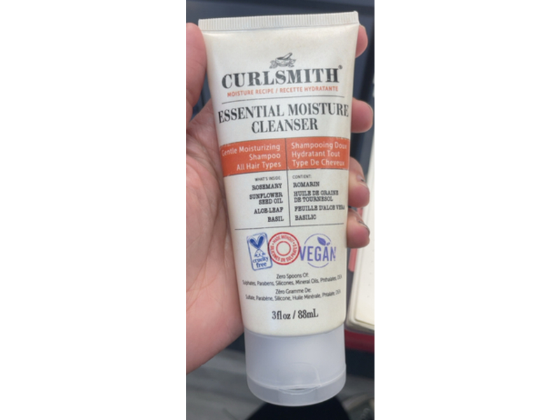 Curlsmith Gentle Moisturizing Shampoo, 3 fl oz/88 mL