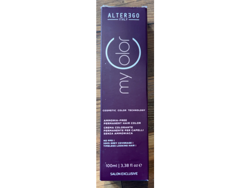 Alter Ego My Color Permanent Hair Color, 1/10 Nero Blu, 3.38 fl oz/100 mL