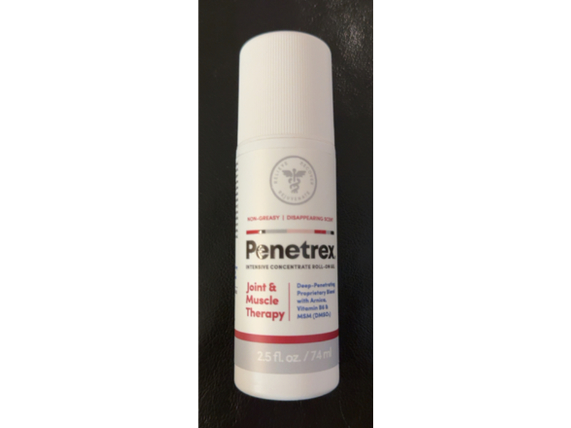Penetrex Intensive Concentrate Joint & Muscle Therapy Roll - On Gel, 2.5 fl oz/74 mL