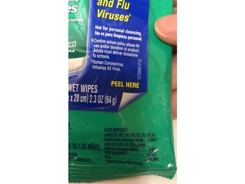 Clorox Disinfecting Wipes, To Go Pack, Fresh Scent, 2.3 oz/64 g, 9 Count, Pack Of 24