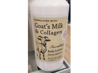 Home & Body Co Goat's Milk & Collagen Nourishing Body Lotion, Honey Almond, 31.8 oz/902 g - thumbnail 1