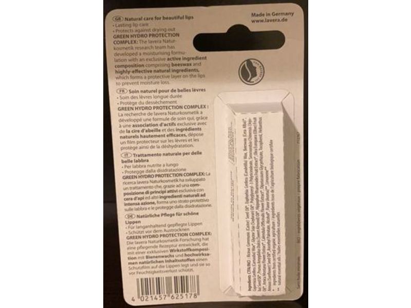 Lavera Naturkosmetik Sensitive Lip Balm, Green, Pack Of 6