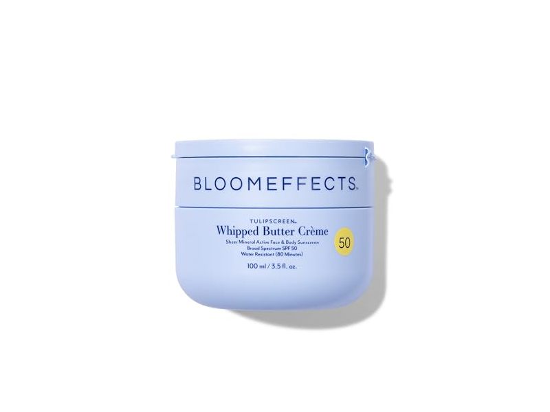 Bloomeffects Tulipscreen Whipped Butter Creme Sunscreen, SPF 50, 3.5 fl oz/100 mL