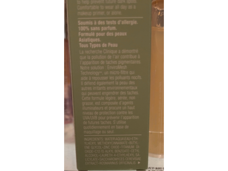 Clinique Even Better City Block, SPF 40 PA+++, 1 fl oz//30 mL