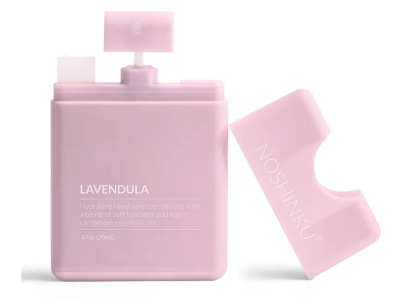 Noshinku Hand Sanitizer, Lavendula, 0.67 fl oz/20 mL, Pack Of 3