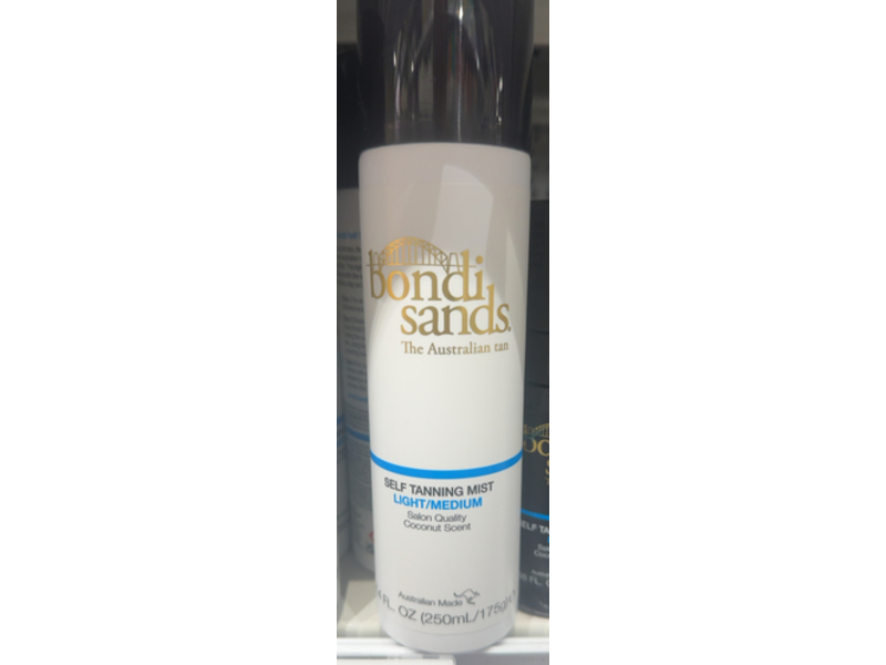 Bondi Sands Self Tanning Mist, Light/Medium, Coconut Scent, 8.8 fl oz/250 mL