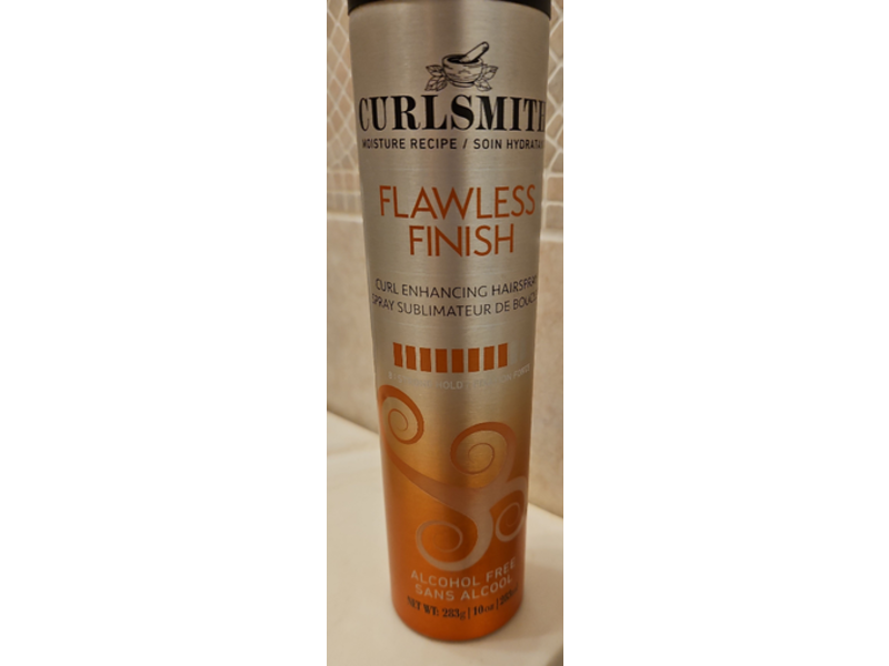 Curl Smith Flawless Finish Curl Enhancing Hairspray, Strong Hold, 10 oz/283 g
