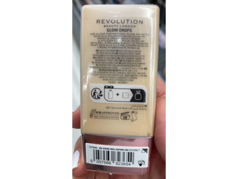 Revolution Bright Light Drops, Golden Star Dew, 0.77 fl oz/23 mL