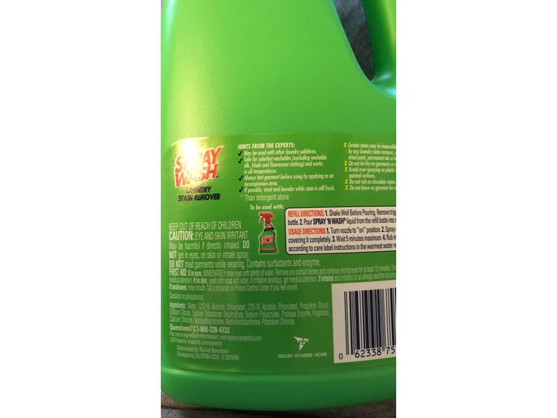 Spray 'N Wash Laundry Stain Remover, 60 fl oz/1.77 L