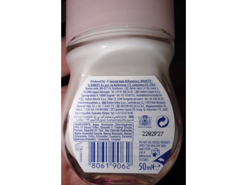 Neutro Roberts Delicate Roll On, Powder Fresh, 50 mL