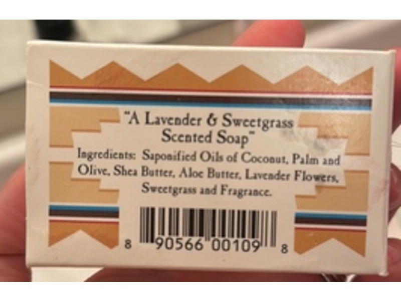Southwestern Soap Works Soap, Lavender & Sweetgrass, 2.5 oz