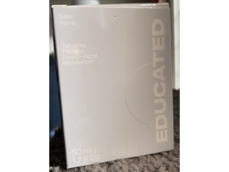 Educated Mess Sake Bomb Targeted Peptide Hydro - Burst Moisturizer, 1.7 fl oz/50 mL