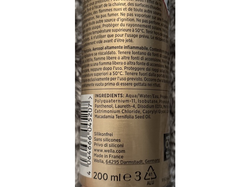 Wellaflex Sensitive Mousse, Starkr Halt, Step 3, 200 mL