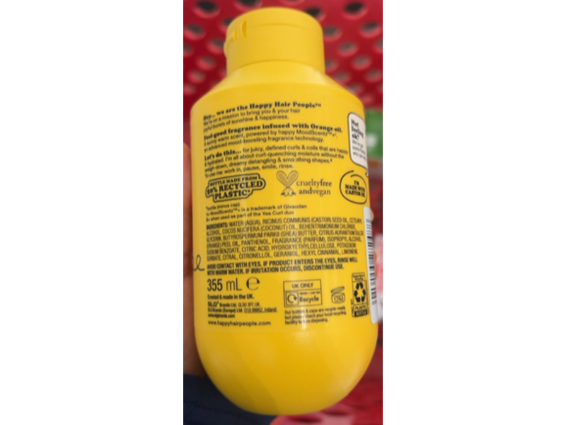 Happy Hair People Curly & Coily Hair Conditioner, 12 fl oz/355 mL