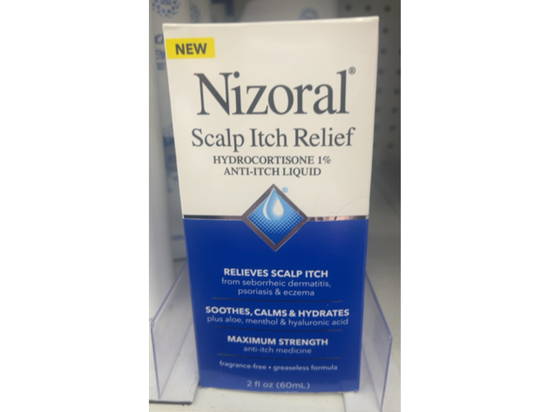 Nizoral Scalp Itch Relief Liquid, 2 fl oz/60 mL