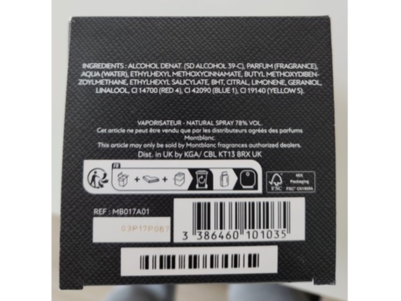 MontBlanc Explorer Eau De Parfum, 3.3 fl oz/100 mL