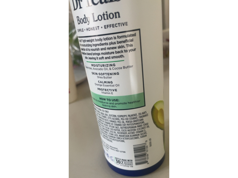 Dr Teal's Glow & Hydrate Body Lotion, Ceramides + Avocado Oil & Essential Oil, 18 fl oz/532 mL, Pack Of 3