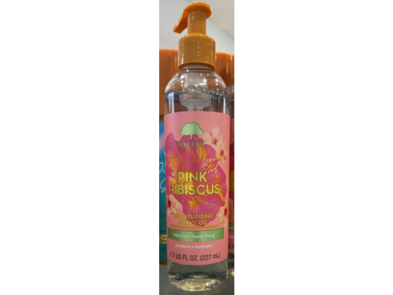 Tree Hut Moisturizing Shave Oil, Pink Hibiscus, 7.7 fl oz/227 mL