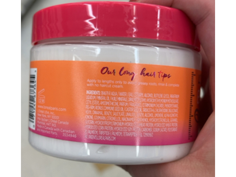 L'Oreal Paris Elvive Dream Lengths Savior Fiber Hair Mask, 12 fl oz/355 mL