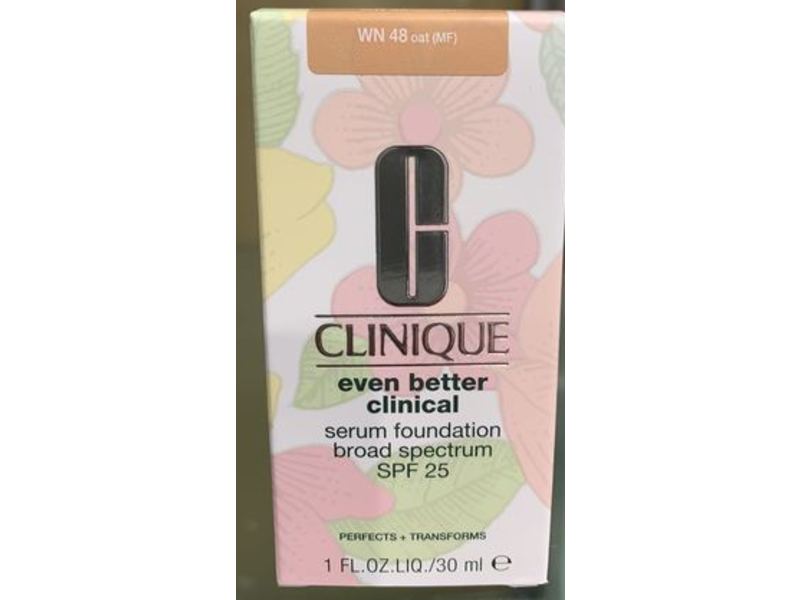Clinique Even Better Clinical Serum Foundation, SPF 25, WN 48 Oat, 1 fl oz/30 mL