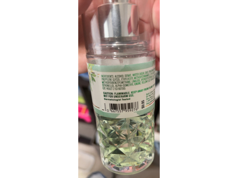 Bath & Body Works Fine Fragrance Mist, Gingham Fresh, 2.5 fl oz/75 mL