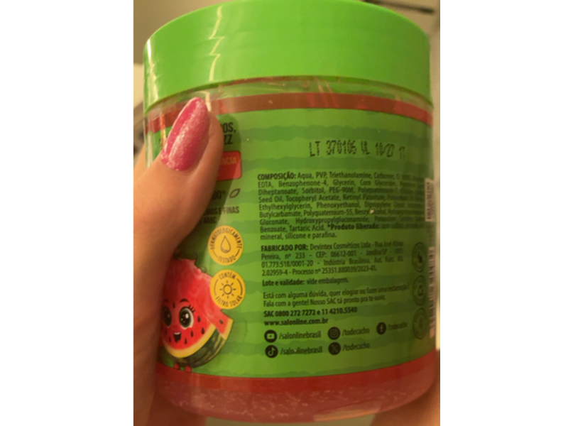 Salon Line Gela Tina Activator, Watermelon, 550 g