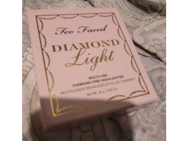 Too Faced Diamond Light Multi-Use Highlighter, Diamond Fire, 0.42 oz/12 g