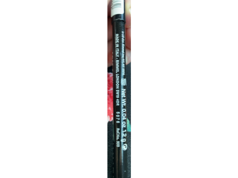 Rimmel London Soft Kohl Kajal Eye Pencil, 061 Jet Black, 0.04 oz/1.2 g