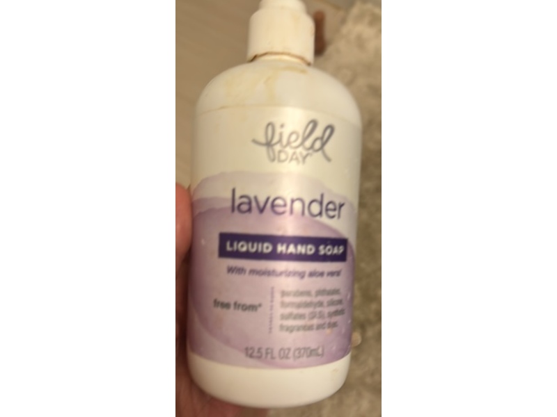 Field Day Liquid Hand Soap, Lavender, 12.5 fl oz/370 mL