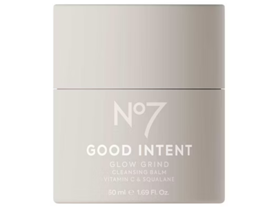 No7 Good Intent Glow Grind Cleansing Balm, 50 g