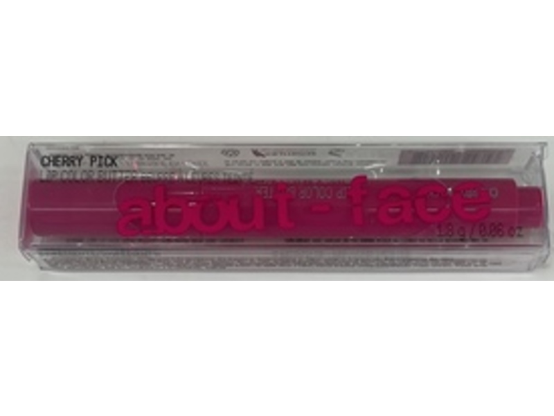 About-Face Cherry Pick Lip Color Butter, Dragon fruit Fusion, 0.06 oz/1.8 g